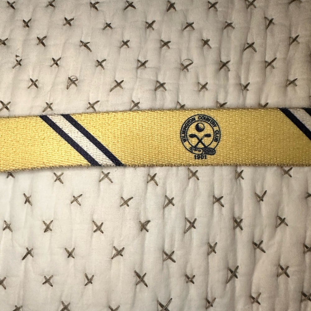 Men’s Wilmington Country Club Peter Millar golf belt